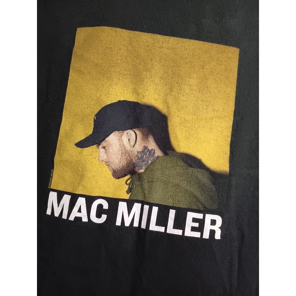 Mac Miller Profile Graphic Tee Official Product by Mac Miller Shirt Small Merch